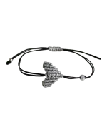 Βραχιόλι χειροποίητο μακραμέ καρδιά - Image 6