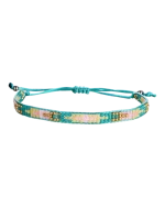 Βραχιόλι μέ χάνδρες μακραμέ - Image 2