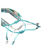 Βραχιόλι μέ χάνδρες μακραμέ - Image 5