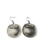 Σκουλαρίκια χειροποίητα επάργυρα ethnic-boho