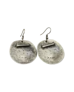 Σκουλαρίκια χειροποίητα επάργυρα ethnic-boho - Image 2