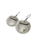 Σκουλαρίκια χειροποίητα επάργυρα ethnic-boho - Image 3