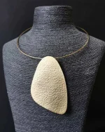 Κολιέ choker χειροποίητο επιχρυσωμένο 22Κ boho