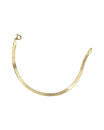 Βραχιόλι ασημένιο-επιχρυσωμένο