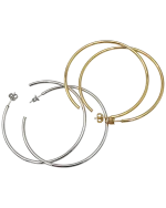 Σκουλαρίκια κρίκοι ασημένια