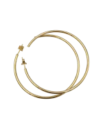 Σκουλαρίκια κρίκοι ασημένια - Image 3