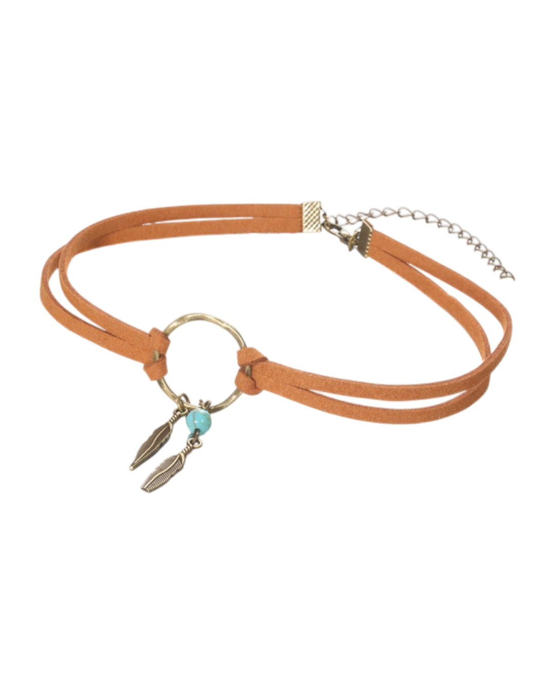 an.20676 Κολιέ-choker ethnic-boho - Image 1