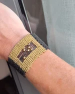 Βραχιόλι χειροποίητο μακραμέ - Image 2