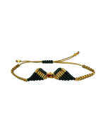 Χειροποίητο βραχιόλι μακραμέ “φτερά” - Image 3