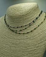 Κολιέ ατσάλινο με σμάλτο - Image 5