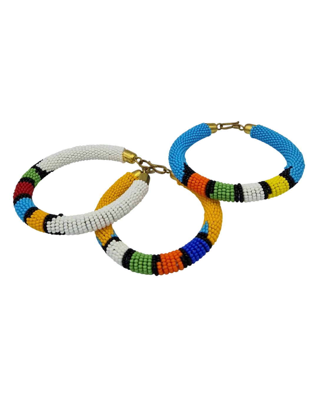 _an.20927 Βραχιόλι χειροποίητο ethnic African με χάνδρες - Image 1