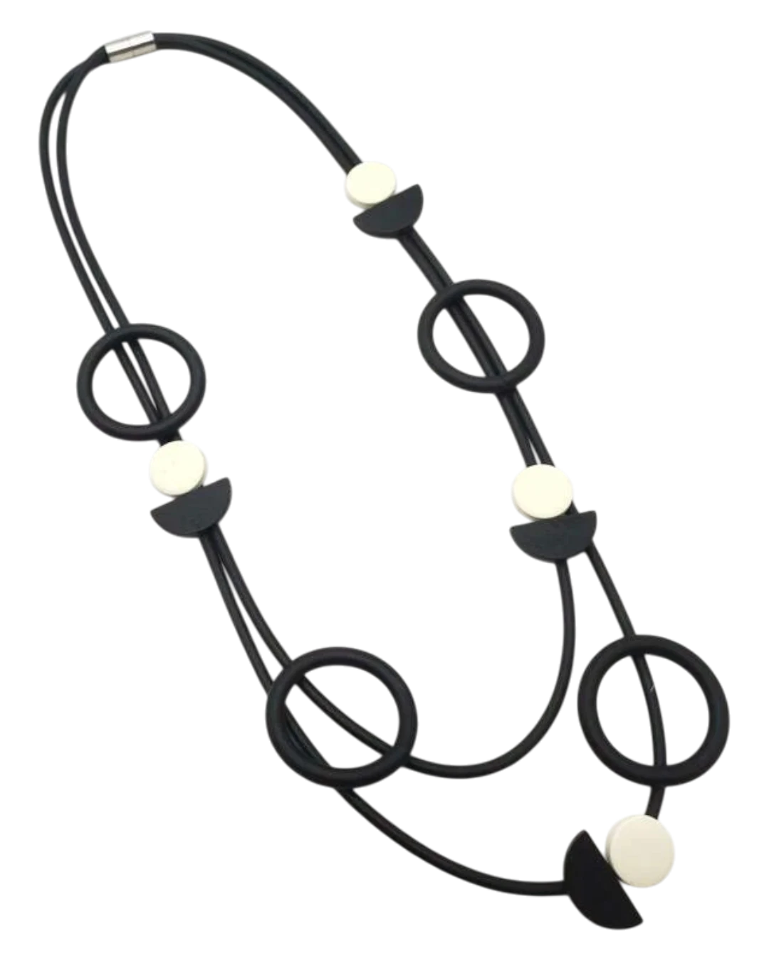 an.20971 Κολιέ σιλικόνης boho - Image 1