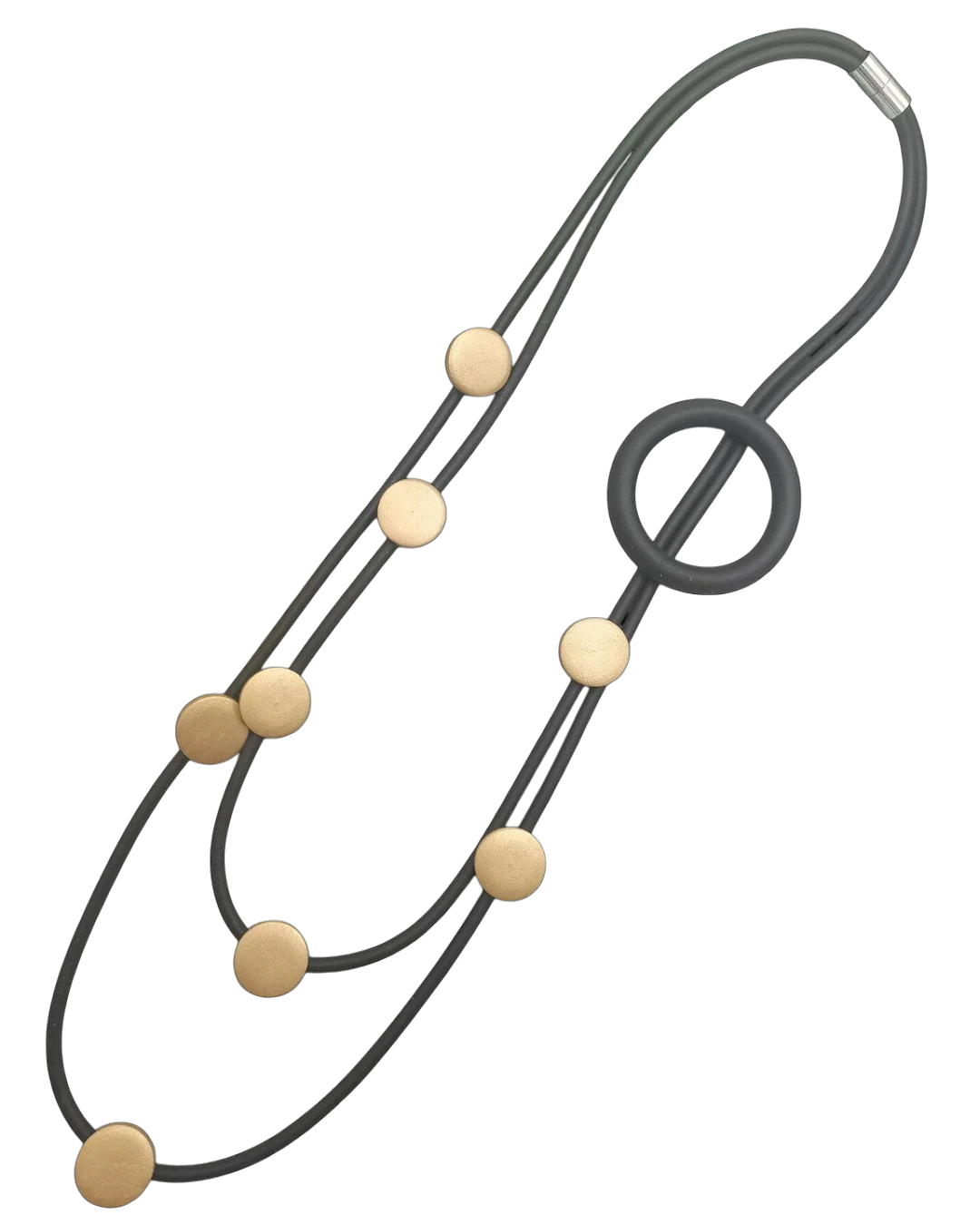 an.21073 (3) Κολιέ σιλικόνης boho - Image 1