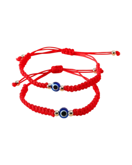 Βραχιόλι χειροποίητο μακραμέ “μάτι”