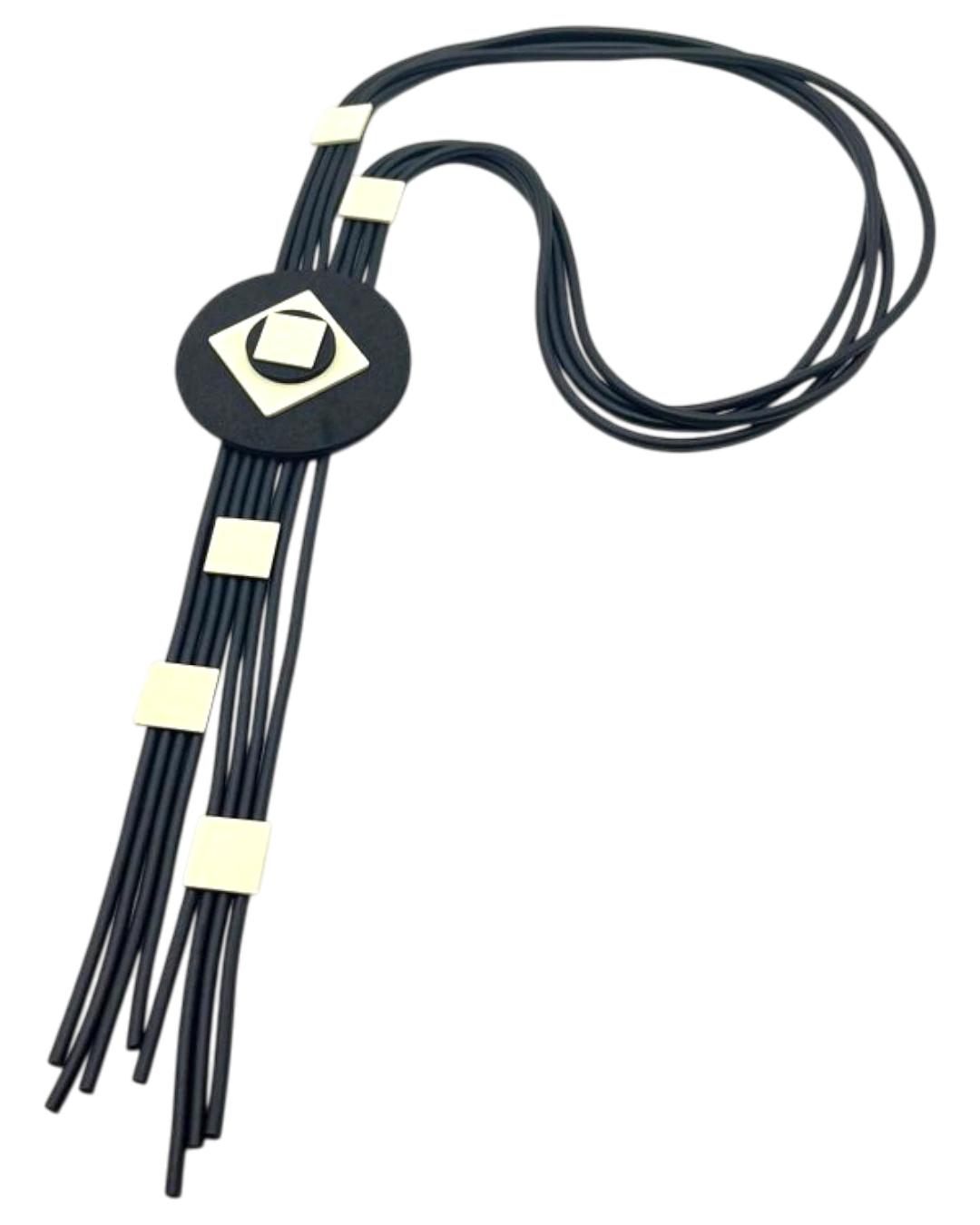 an.21206 Κολιέ σιλικόνης boho - Image 1