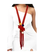 Κολιέ σιλικόνης boho - Image 2