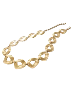 Κολιέ χειροποίητο επίχρυσο boho minimal