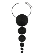 Κολιέ – choker μαύρο μεταλλικό