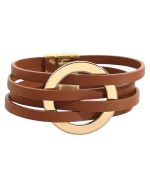 Βραχιόλι απο PU δέρμα boho