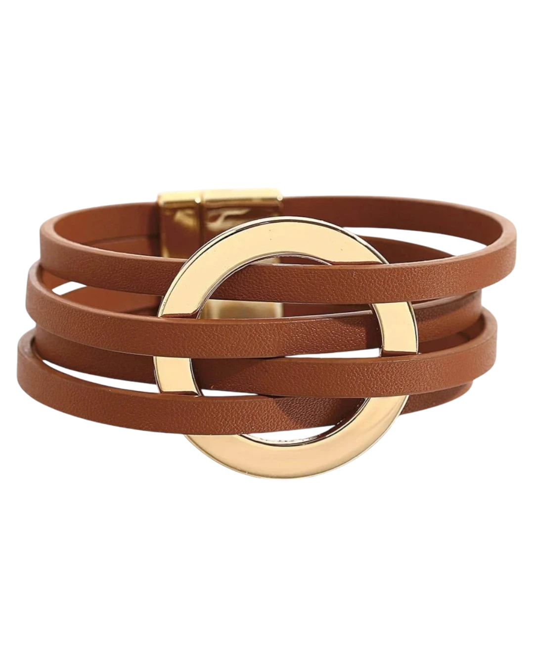 an.21322 Βραχιόλι απο PU δέρμα boho - Image 1