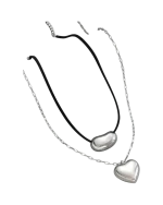 Κολιέ σετ των 2 απο ανοξείδωτο ατσάλι - Image 3