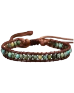 Βραχιόλι χειροποίητο με τυρκουάζ - Image 2