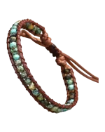 Βραχιόλι χειροποίητο με τυρκουάζ