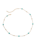 Κολιέ με τυρκουάζ