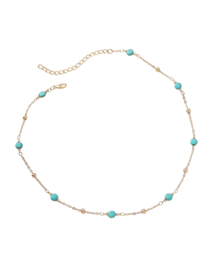 Κολιέ με τυρκουάζ