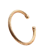 Βραχιόλι χειροπέδα απο ανοξείδωτο ατσάλι