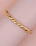 Βραχιόλι χειροπέδα απο ανοξείδωτο ατσάλι - Image 3