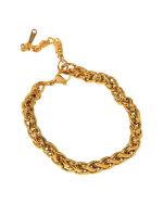 Βραχιόλι αλυσίδα ατσάλινο - Image 3