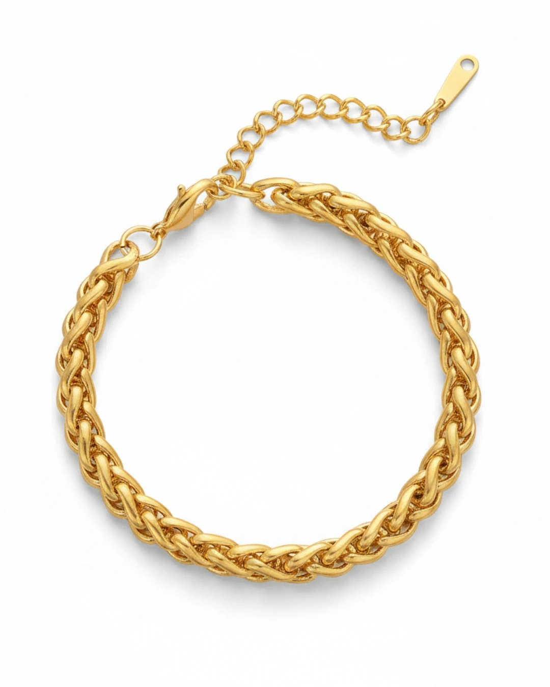 an.22074 (4) Βραχιόλι αλυσίδα ατσάλινο - Image 1