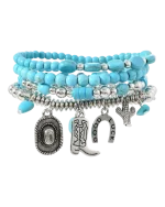 Βραχιόλι σέτ των 4 ethnic boho