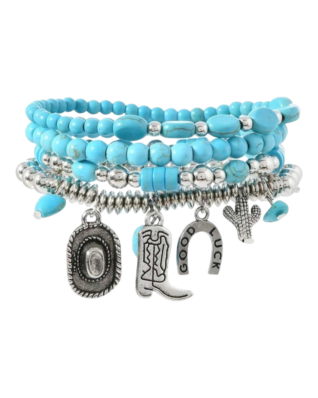 an.22088 Βραχιόλι σέτ των 4 ethnic boho - Image 1