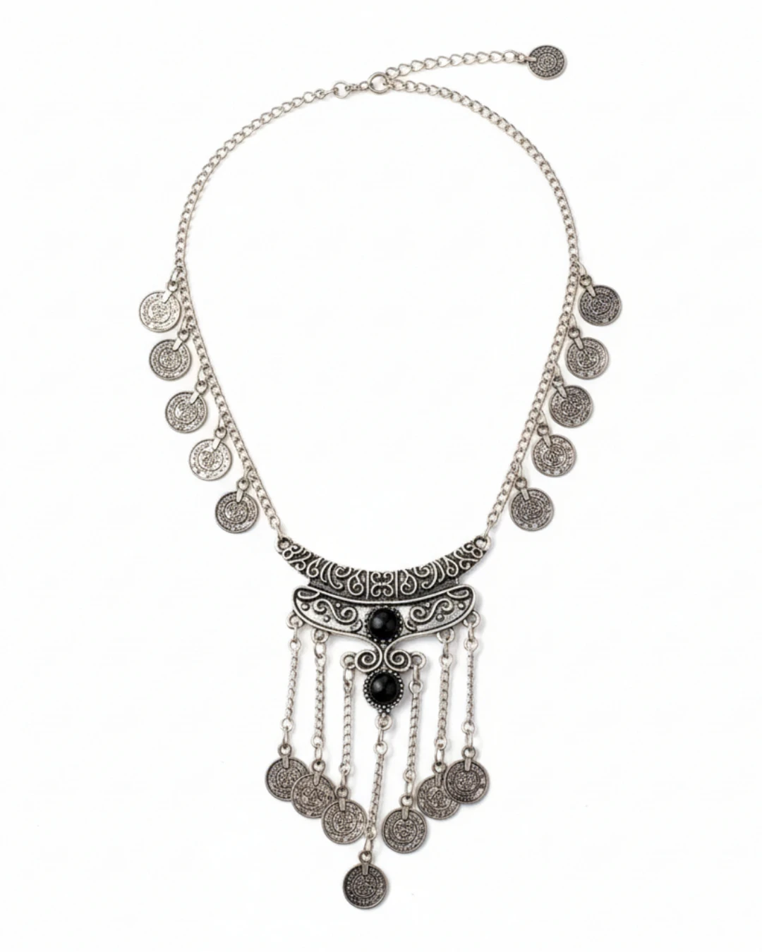 an.22107 (4) Κολιέ ethnic boho - Image 1