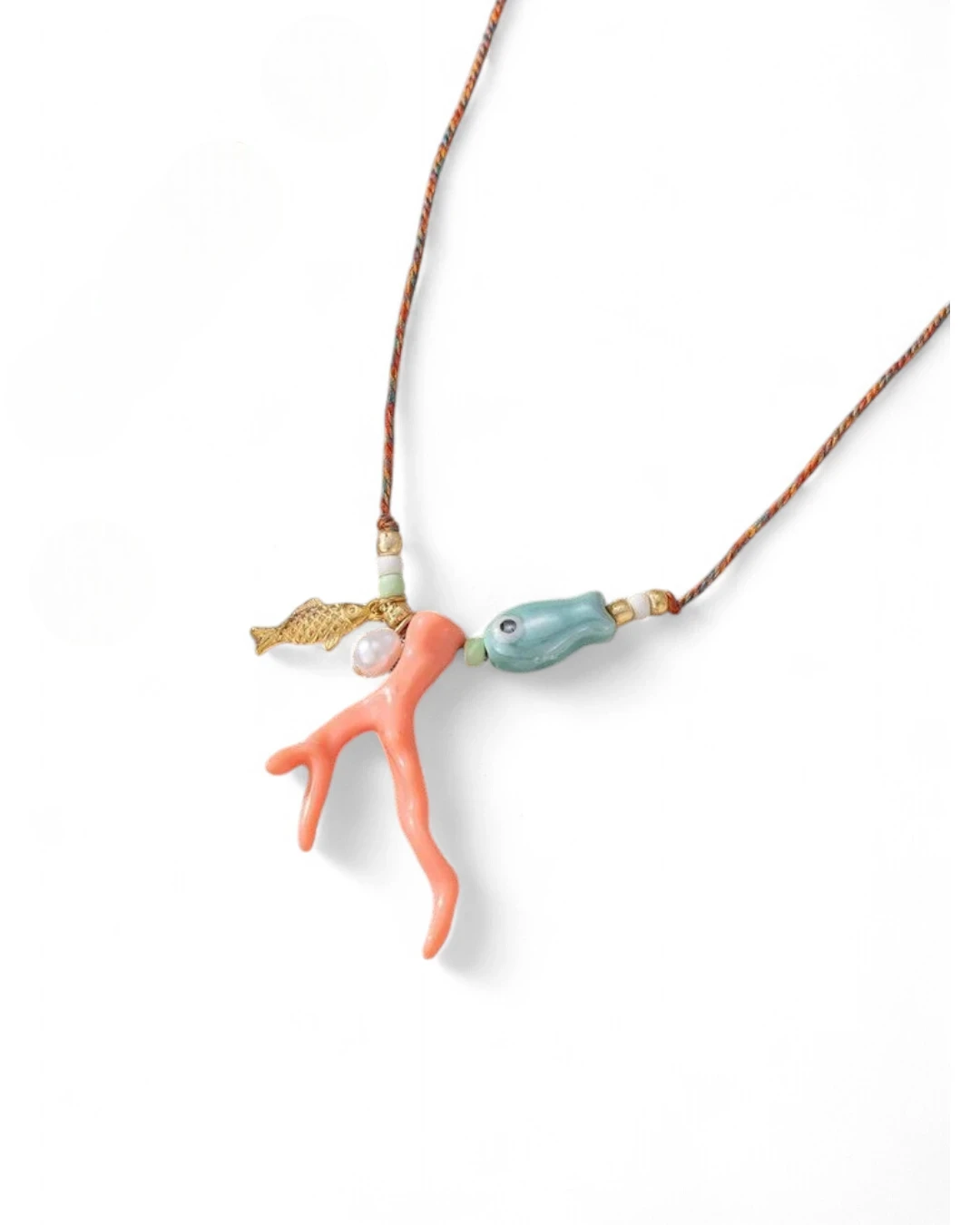 an.22111-2 (2) Κολιέ boho - Image 1