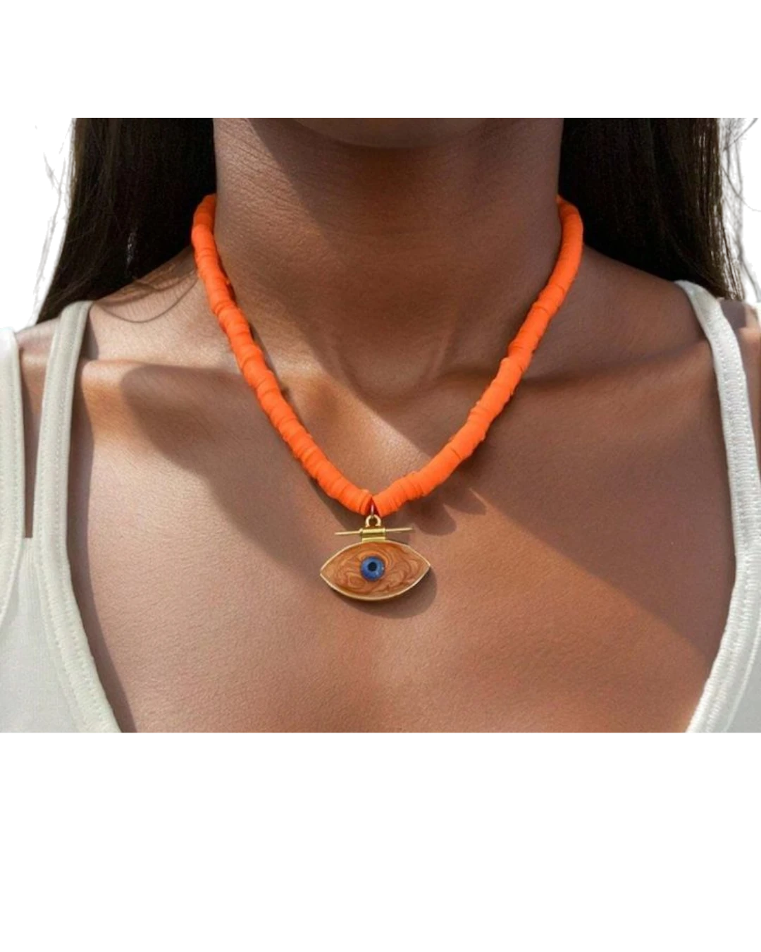 an.22214 Κολιέ με χάνδρες boho - Image 1