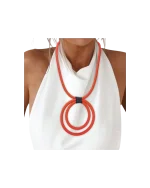 Κολιέ σιλικόνης boho - Image 2