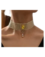 Κολιέ choker απο δαντέλα