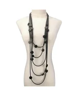 Κολιέ σιλικόνης boho