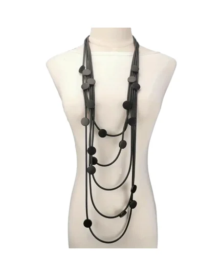 Κολιέ σιλικόνης boho