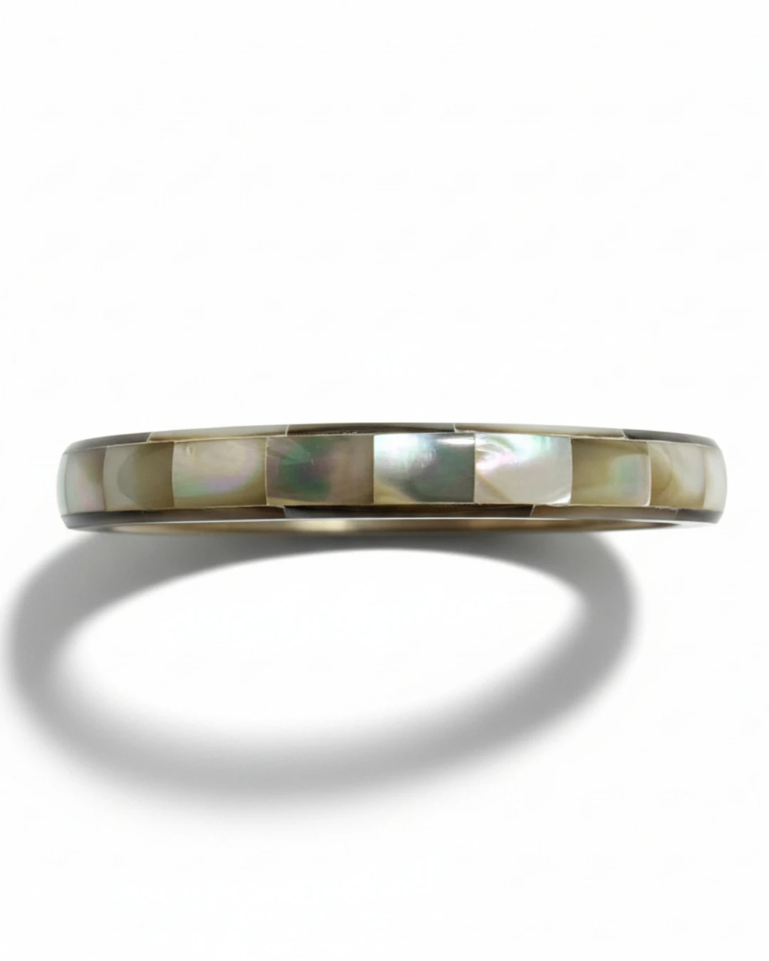 _an.22403 Βραχιόλι απο κόκκαλο και φίλντισι vintage - Image 1