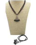 Κολιέ σέτ μέ το βραχιόλι του με μαύρη χάνδρα