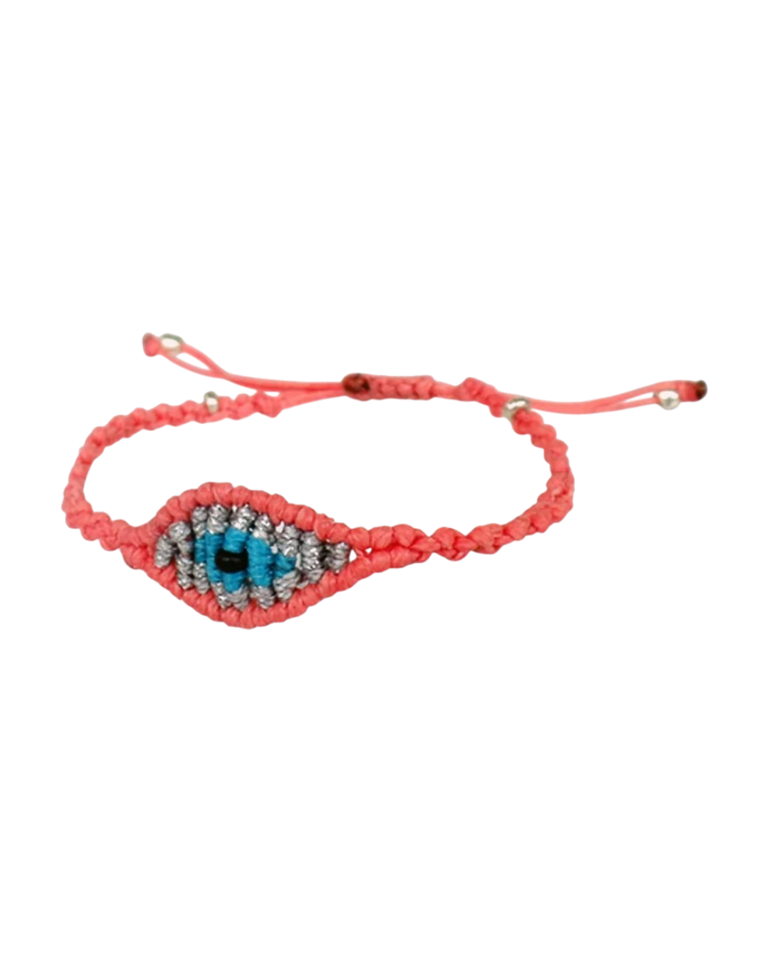 kats.26-31 Βραχιόλι ματάκι μακραμέ χειροποίητο - Image 1