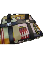 Τσάντα δερμάτινη Von Stermann Βιέννης πολύχρωμη - Image 2