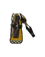 Τσάντα δερμάτινη Von Stermann Βιέννης πολύχρωμη - Image 3