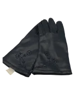 Γάντια από δερματίνη μπλέ