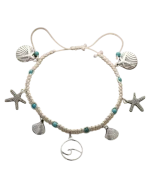 Βραχιόλι -αλυσίδα ποδιού έθνικ-boho - Image 3