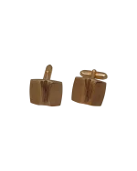 Μανικετόκουμπα σε χρυσαφί vintage - Image 2